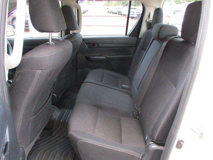 2018 Toyota Hilux SR GUN126R White