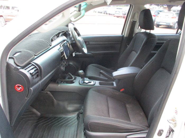 2018 Toyota Hilux SR GUN126R White