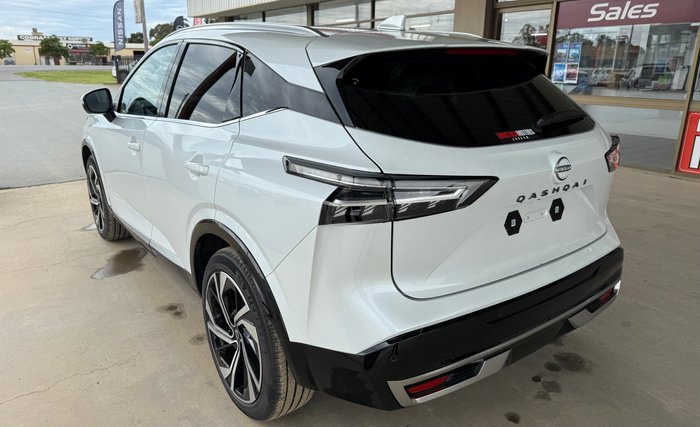 2025 Nissan QASHQAI Ti-L J12 MY25 WHITE PEARL