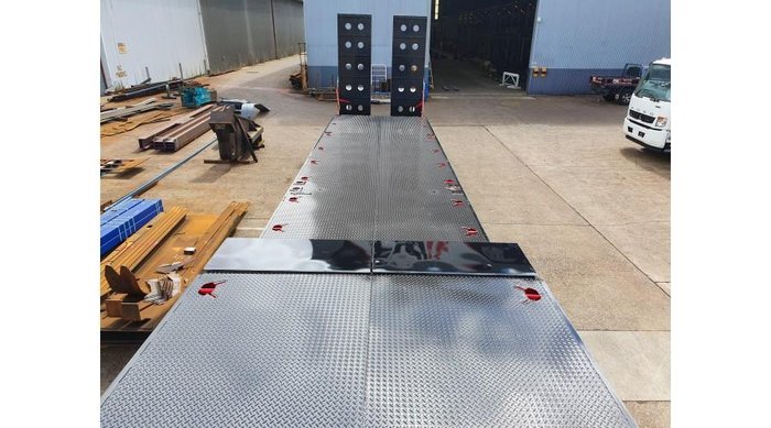 2024 FWR Tri Axle Drop Deck Trailer – 45Ft