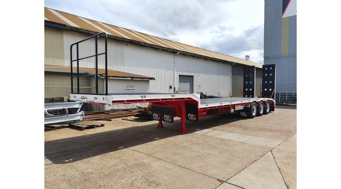 2024 FWR Tri Axle Drop Deck Trailer – 45Ft