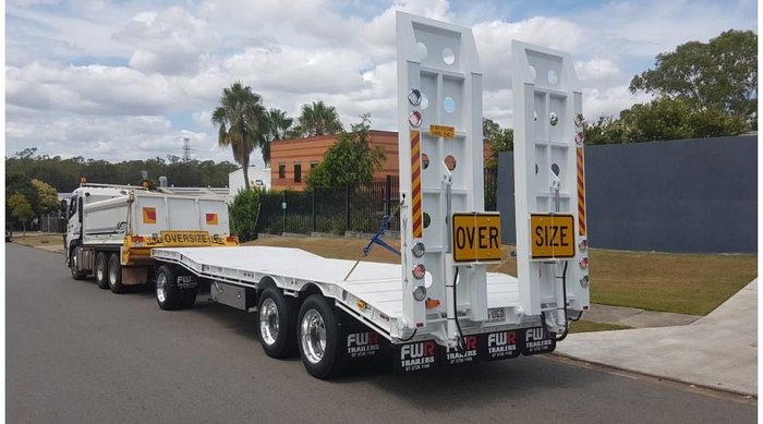 2026 FWR 3 Axle Dog Trailer - Australian Made