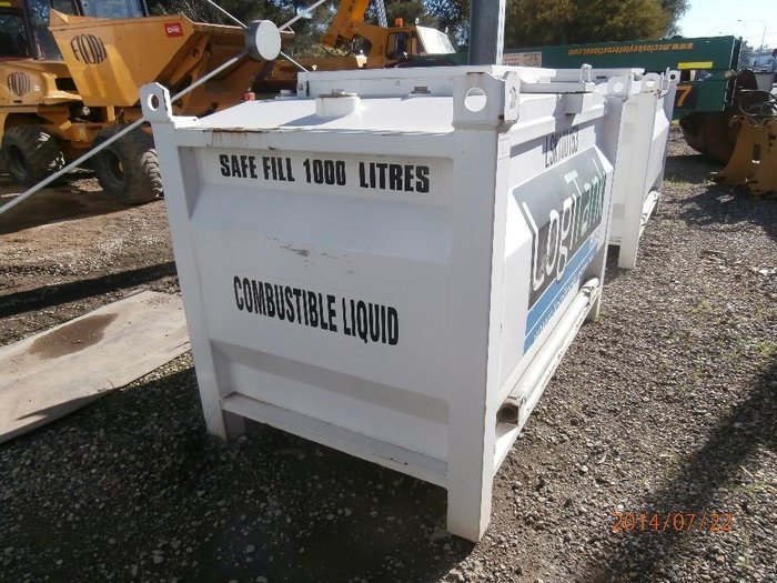 0 HOST 1,000 to 110,000 Litres Capacity Self Bunded Fuel Tanks White