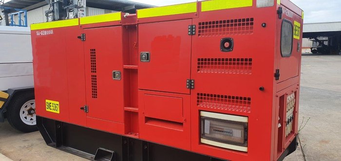 2014 Generators Australia 100 Kva Red
