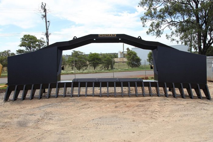 2019 Homan 24 foot drive in clip on stick rake