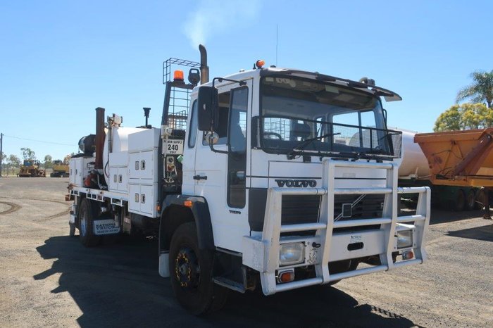 1991 Volvo Fl6 Bitumen Truck WHITE