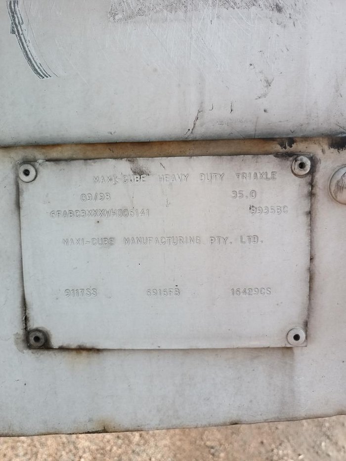 1998 Maxicube Bogie Refrigerated 41' Pantec