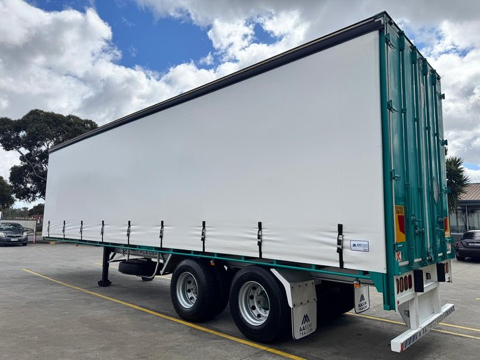 2008 Krueger St2 18 Pallet Sd Curtain Sider 