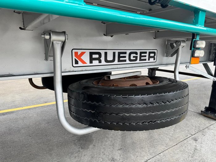 2008 Krueger St2 18 Pallet Sd Curtain Sider 