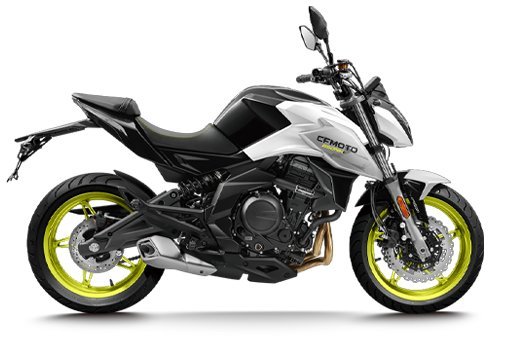 2022 CFMOTO 650NK ABS NEBULA WHITE / NEBULA BLACK