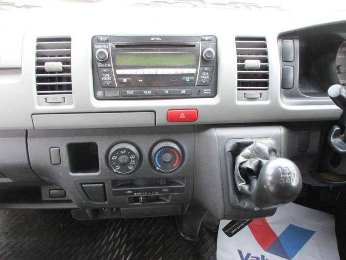 2011 Toyota Hiace KDH201R MY11 White