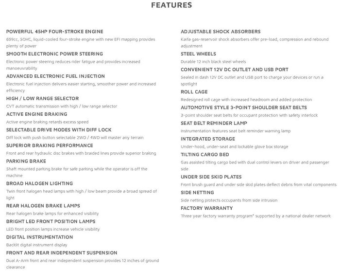 2024 Kymco UXV 700i LE EPS UXV Green