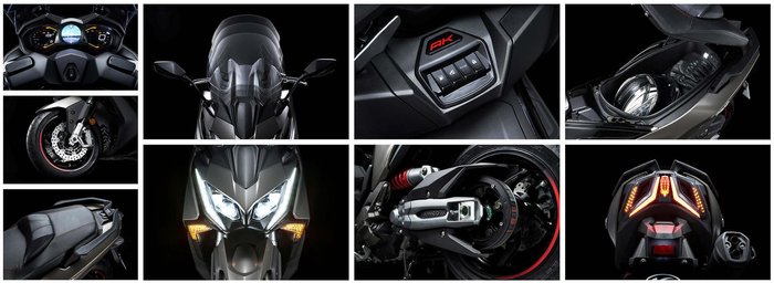 2025 Kymco AK 550 Premium AK Black