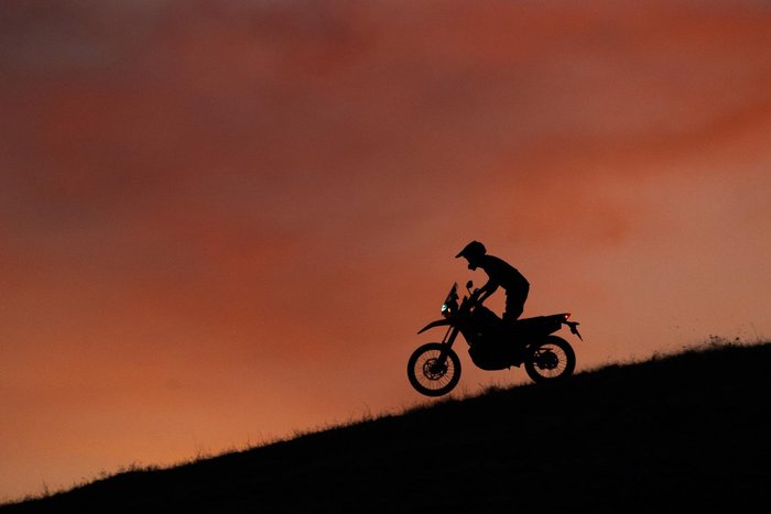 2025 Honda CRF300 Rally CRF Red