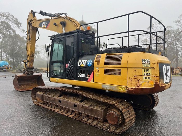 2013 Caterpillar 329Dl YELLOW