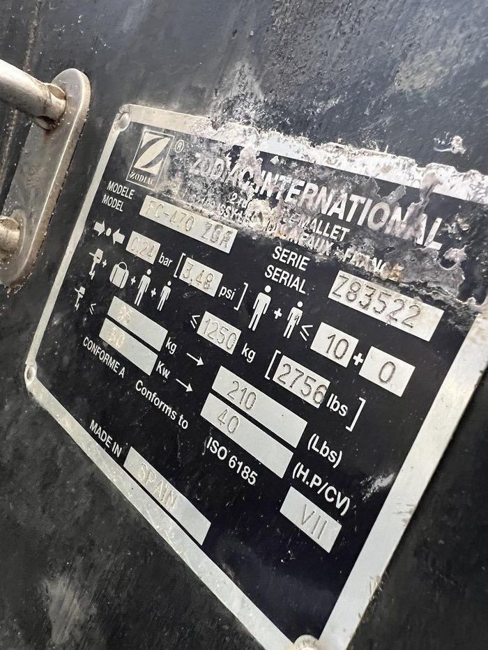 2004 Zodiac Milpro FC-470