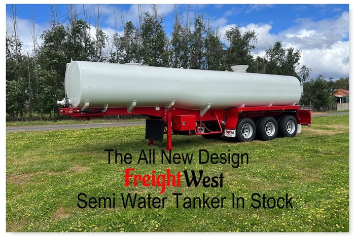 2024 FreightWest Trailers Semi Water Tanker