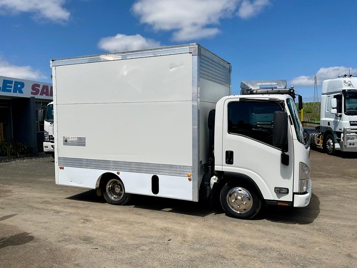 2016 Isuzu Nlr45-150 78000 Klm Insulated Van 3Door Walk In Auto $40000+Gst IZUZU NLR-150 AUTO White
