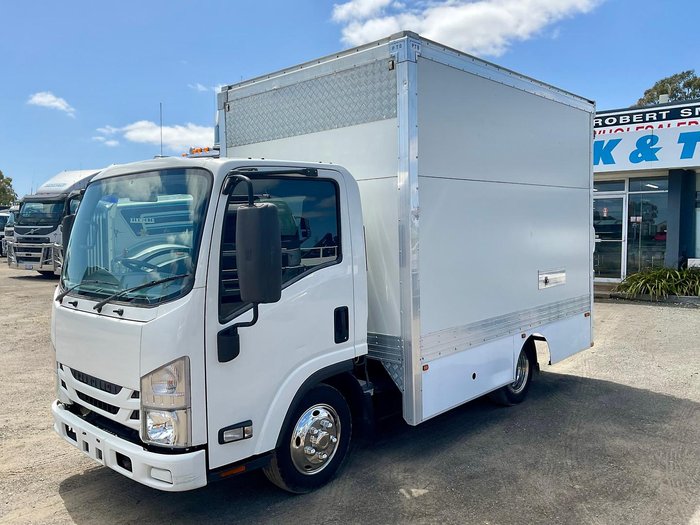 2016 Isuzu Nlr45-150 78000 Klm Insulated Van 3Door Walk In Auto $40000+Gst IZUZU NLR-150 AUTO White