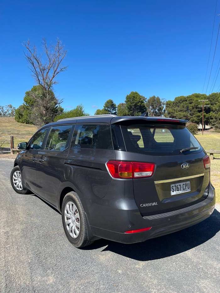 2016 Kia Carnival S YP MY17 Platinum Graphite