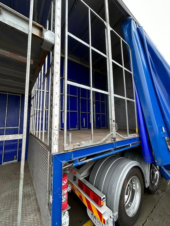 2017 Krueger St3 34 Pallet Double Drop Deck B Double Mezz 4.6M 