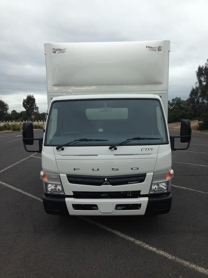 2024 Fuso Canter 815 Mwb Amt Wide Cab 6 Pallet Curtain Sider CANTER 815 White