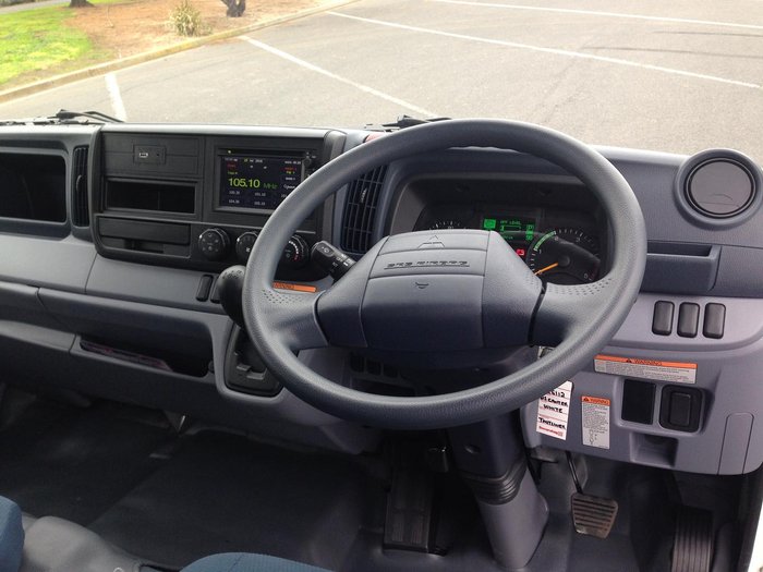 2024 Fuso Canter 815 Mwb Amt Wide Cab 6 Pallet Curtain Sider CANTER 815 White