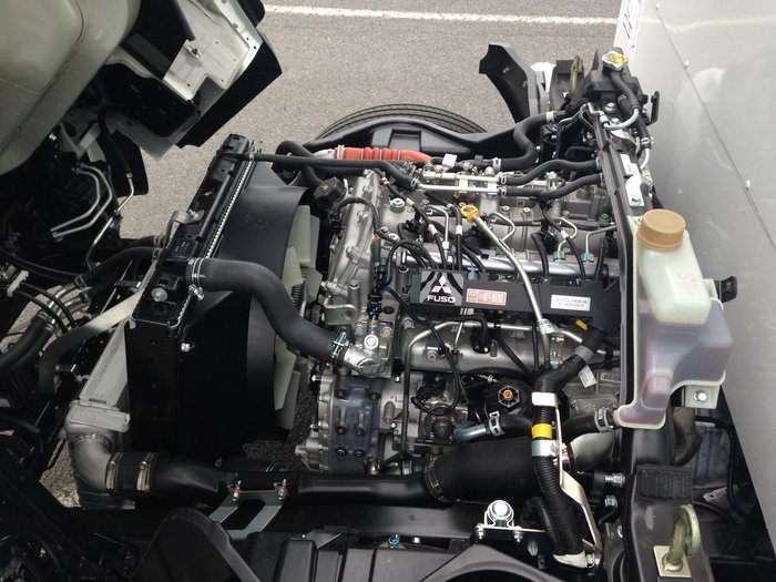 2024 Fuso Canter 815 Mwb Amt Wide Cab 6 Pallet Curtain Sider CANTER 815 White