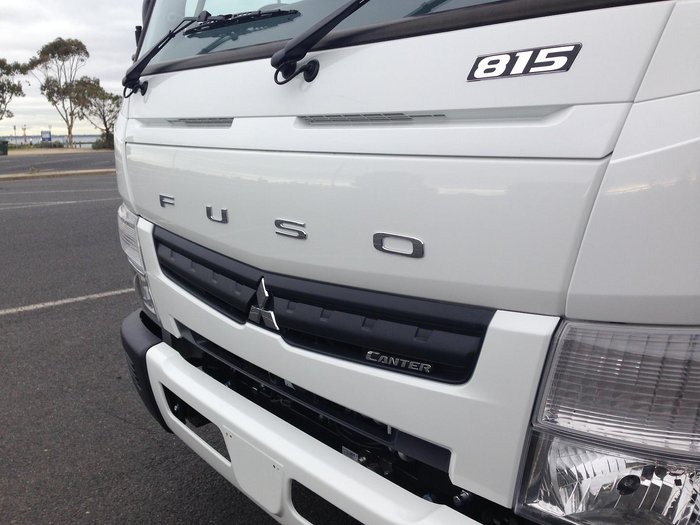 2024 Fuso Canter 815 Mwb Amt Wide Cab 6 Pallet Curtain Sider CANTER 815 White