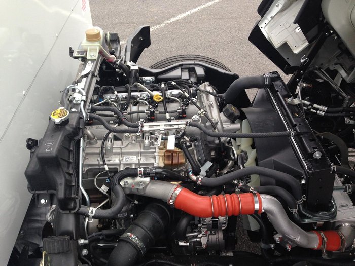 2024 Fuso Canter 815 Mwb Amt Wide Cab 6 Pallet Curtain Sider CANTER 815 White