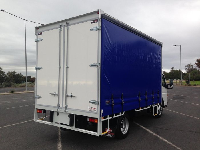 2024 Fuso Canter 815 Mwb Amt Wide Cab 6 Pallet Curtain Sider CANTER 815 White