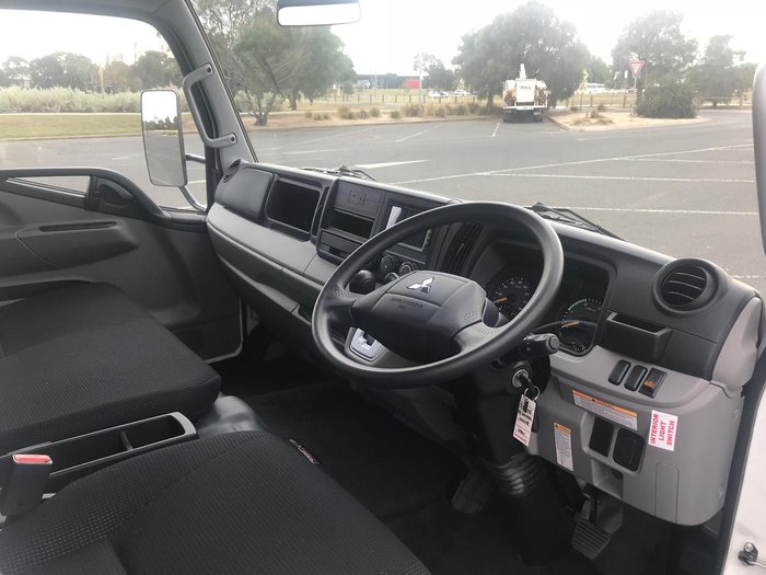 2024 Fuso Canter 815 Mwb Amt Wide Cab 6 Pallet Curtain Sider CANTER 815 White