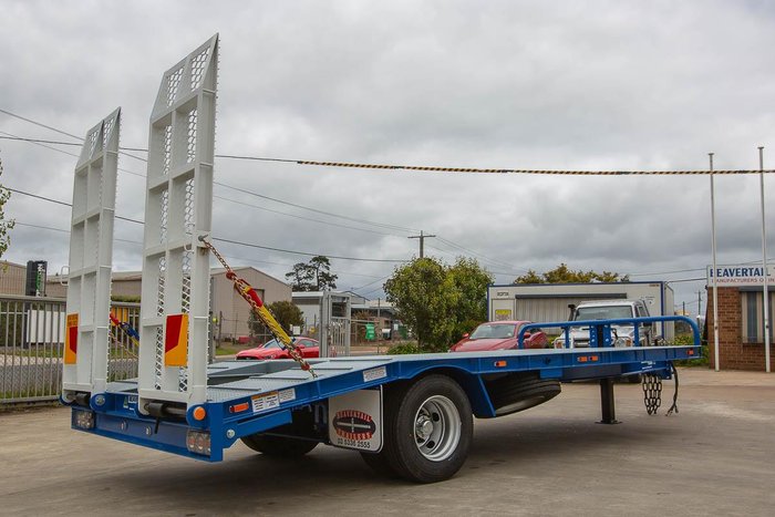 2025 Beavertail Single Axle Tag Trailer White