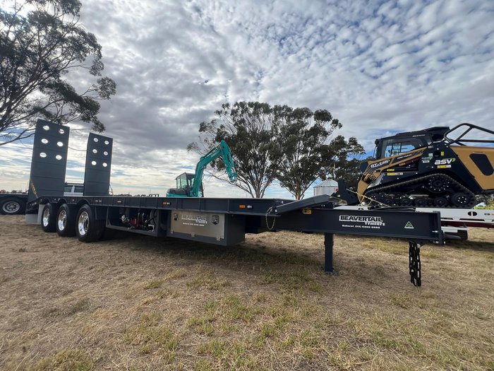 2025 Beavertail Tri Axle Tag Trailer