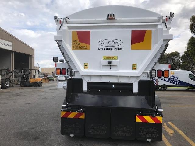 2024 Trout River Australia Live Floor Trailer Black