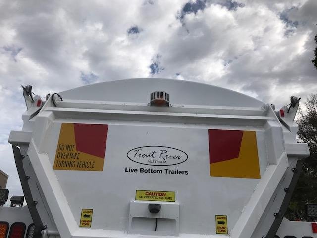 2024 Trout River Australia Live Floor Trailer Black