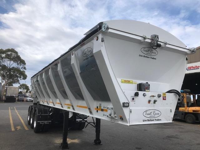 2024 Trout River Australia Live Floor Trailer Black