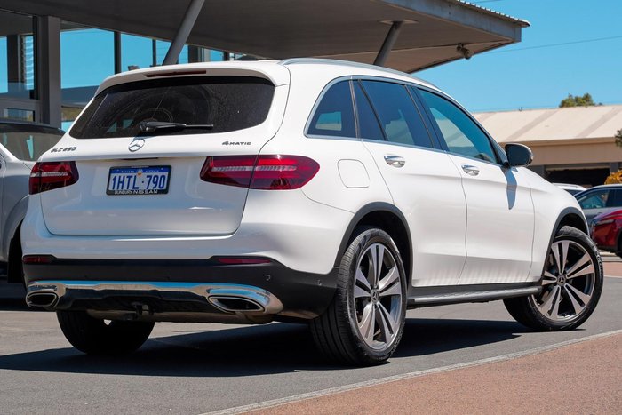 2017 Mercedes-Benz GLC-Class GLC250 X253 Four Wheel Drive Polar White