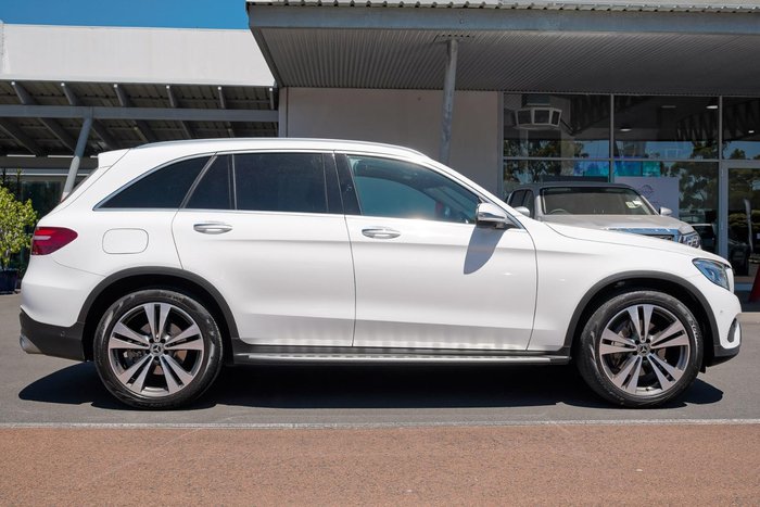 2017 Mercedes-Benz GLC-Class GLC250 X253 Four Wheel Drive Polar White