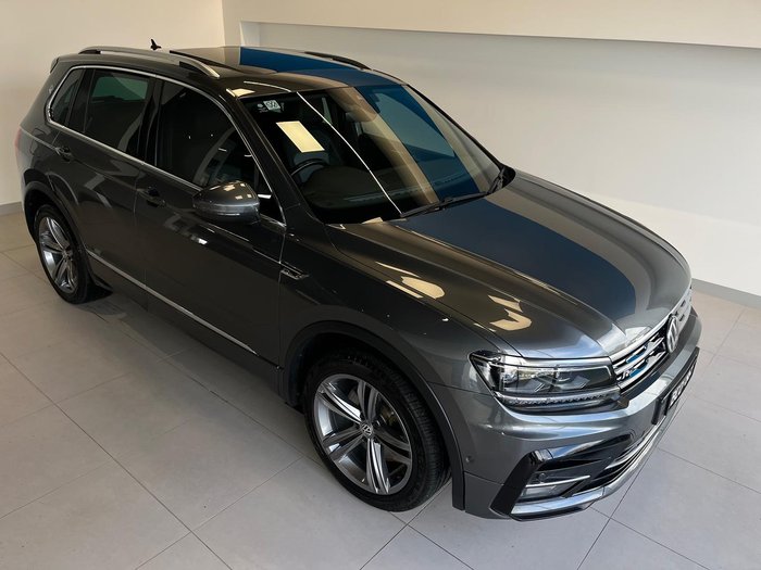 2019 Volkswagen Tiguan 132TSI R-Line Edition 5N MY19.5 Four Wheel Drive Indium Grey