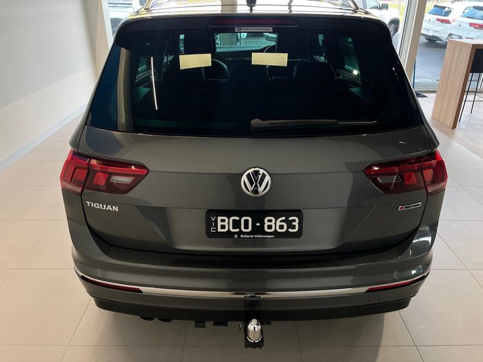 2019 Volkswagen Tiguan 132TSI R-Line Edition 5N MY19.5 Four Wheel Drive Indium Grey