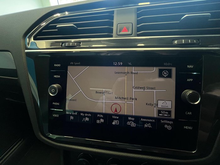 2019 Volkswagen Tiguan 132TSI R-Line Edition 5N MY19.5 Four Wheel Drive Indium Grey