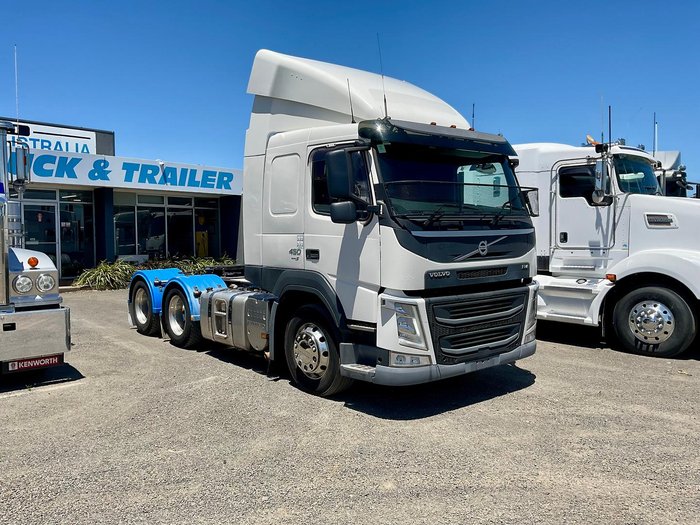 2017 Volvo Fm 450 Only 292000 Klm Best Avait $161500 Plus Gst Be Quick VOLVO FM 450 SLEEPER WHITE