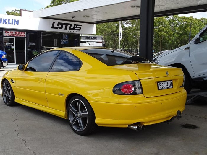 2004 Holden Monaro CV8 V2 Series III Devil Yellow