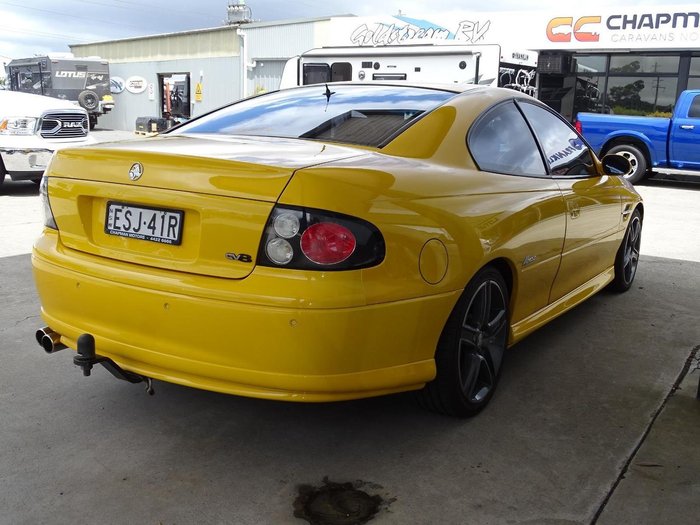 2004 Holden Monaro CV8 V2 Series III Devil Yellow