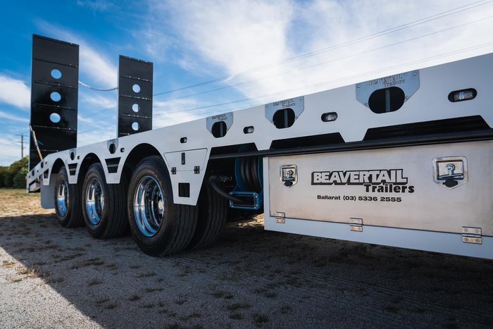 2025 Beavertail Tri Axle Seamless Tag Trailer
