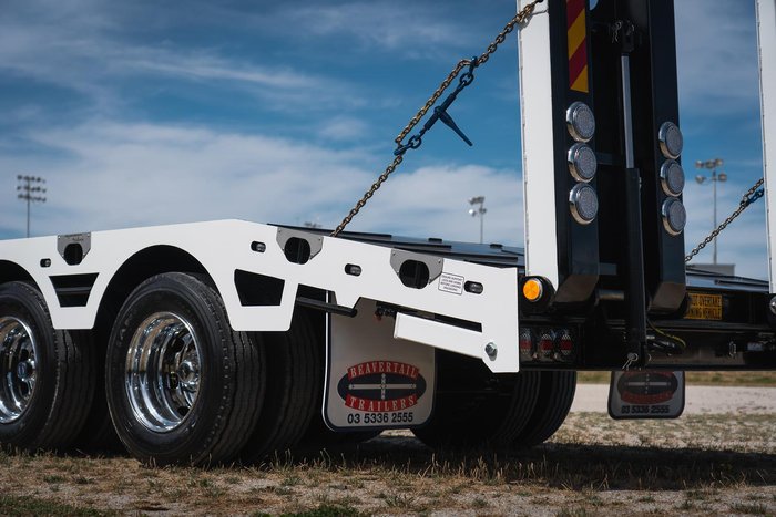 2025 Beavertail Tri Axle Seamless Tag Trailer