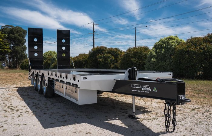 2025 Beavertail Tri Axle Seamless Tag Trailer