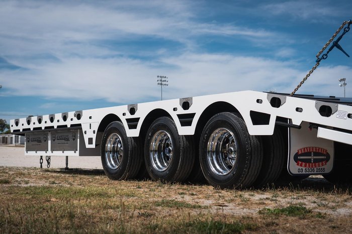 2025 Beavertail Tri Axle Seamless Tag Trailer