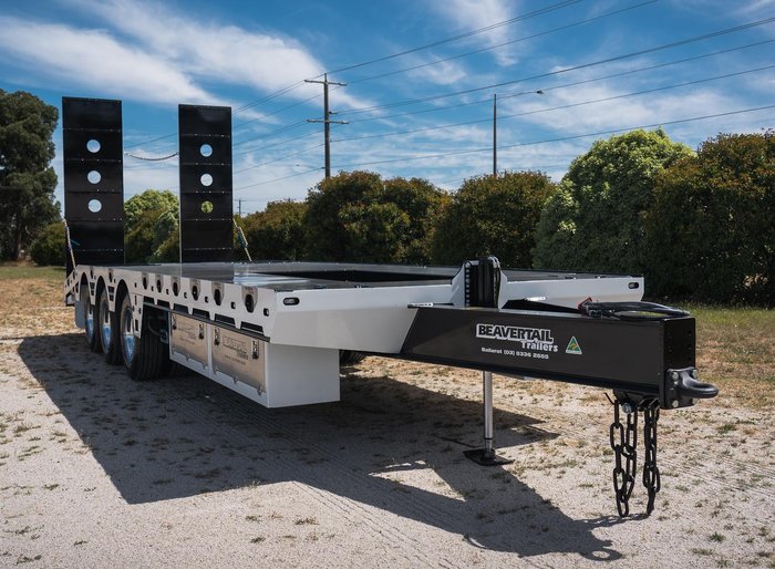 2025 Beavertail Tri Axle Seamless Tag Trailer